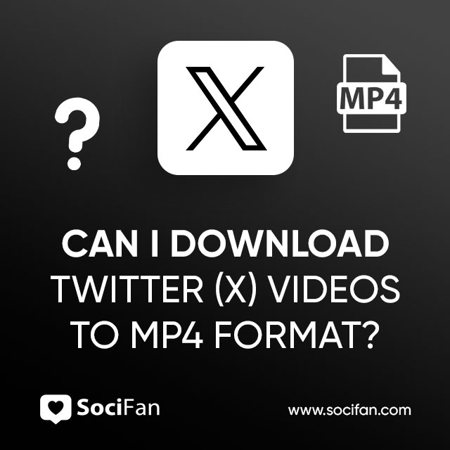 Can I Download Twitter (X) Videos to MP4 Format