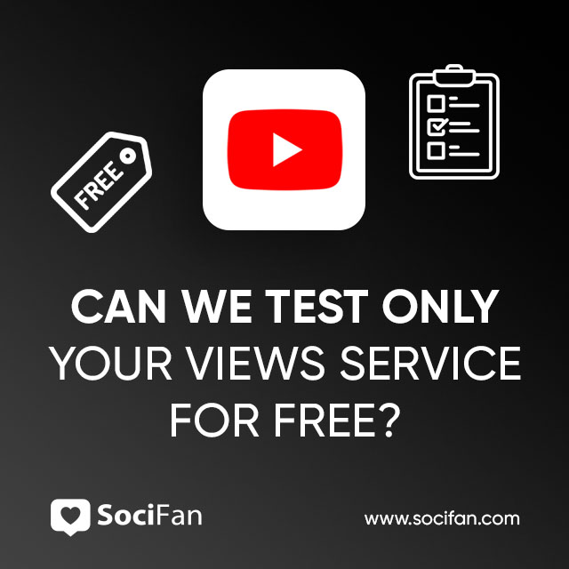 Can We Test Only Your Views Service for Free