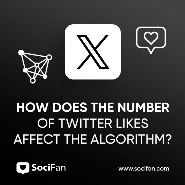 How Does the Number of Twitter Likes Affect the Algorithm
