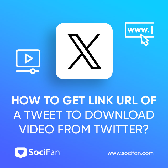 How to get link URL of a Tweet to Download video from Twitter?