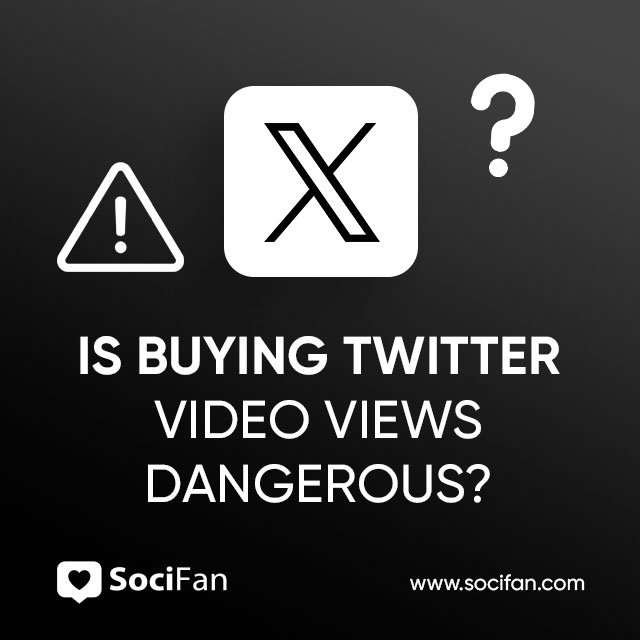 Is Buying Twitter Video Views Dangerous