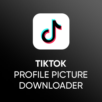 TikTok Profile Picture Downloader