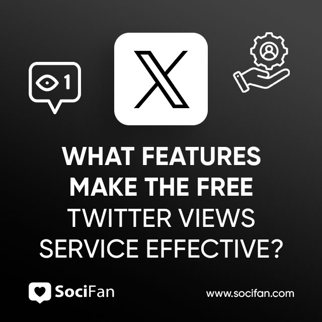 What Features Make the Free Twitter Views Service Effective