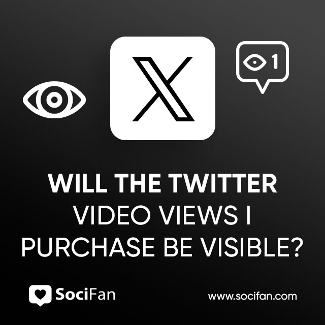 Will the Twitter Video Views I Purchase Be Visible